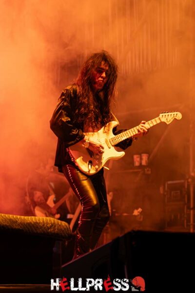 Actuación de Yngwie Malmsteen en Rock Imperium Festival 2024