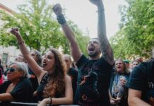 Asistentes del festival de Heavy Metal Zurbarán Rock Burgos
